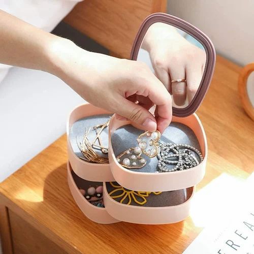 4 Layer Rotating Cosmetics/Jewelry Organizer