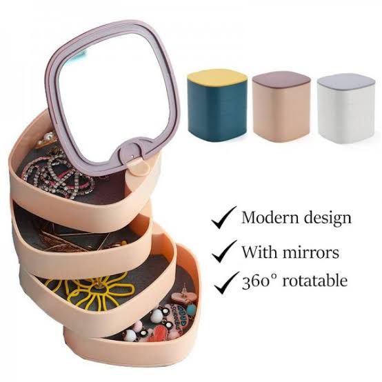4 Layer Rotating Cosmetics/Jewelry Organizer