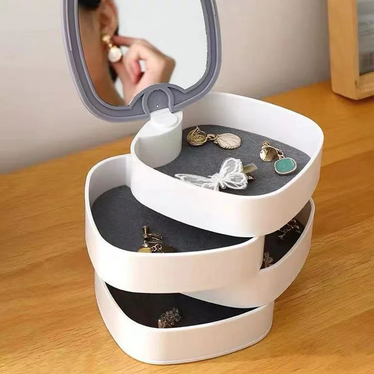4 Layer Rotating Cosmetics/Jewelry Organizer