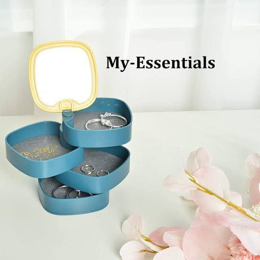 4 Layer Rotating Cosmetics/Jewelry Organizer