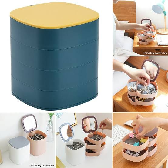 4 Layer Rotating Cosmetics/Jewelry Organizer