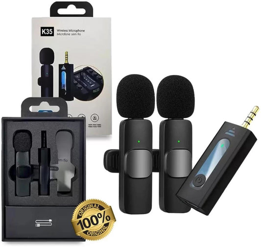 K35 Wireless Rechargeable Collar Microphone