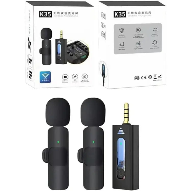K35 Wireless Rechargeable Collar Microphone