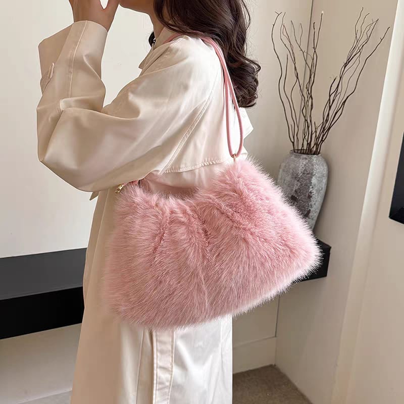 Furr Tote Style Crossbody Bags