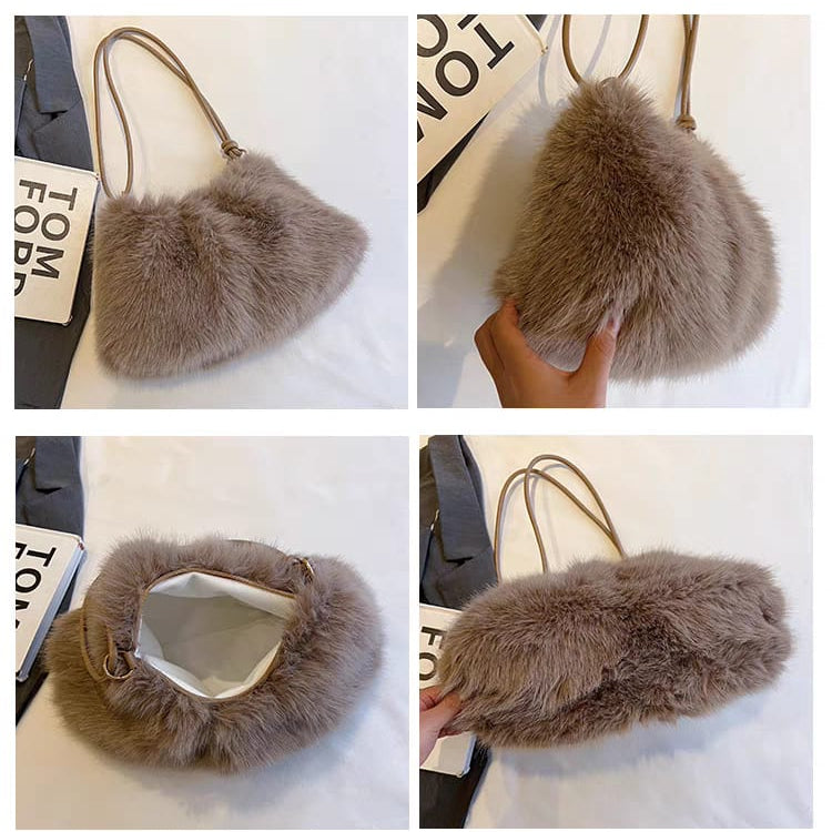 Furr Tote Style Crossbody Bags