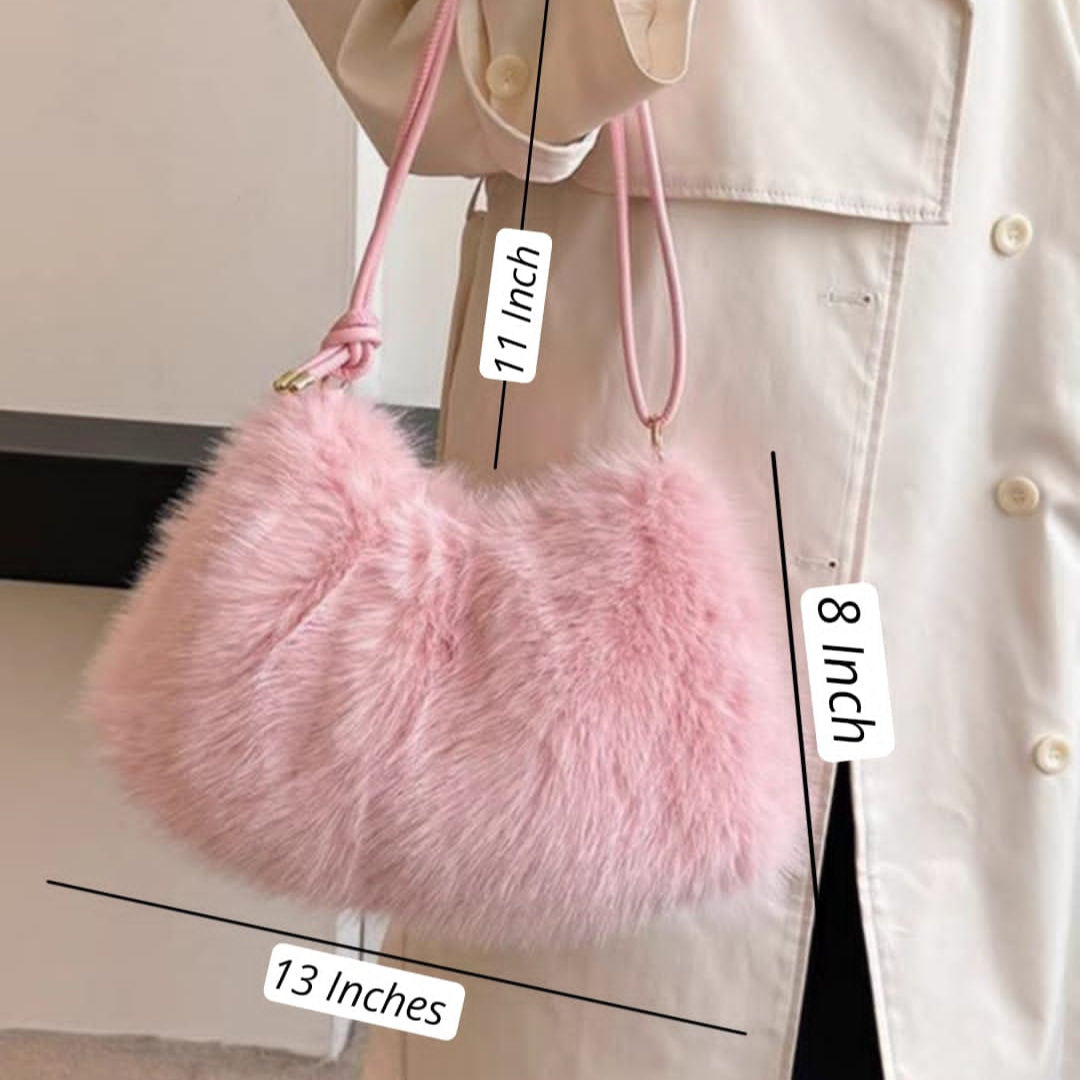 Furr Tote Style Crossbody Bags