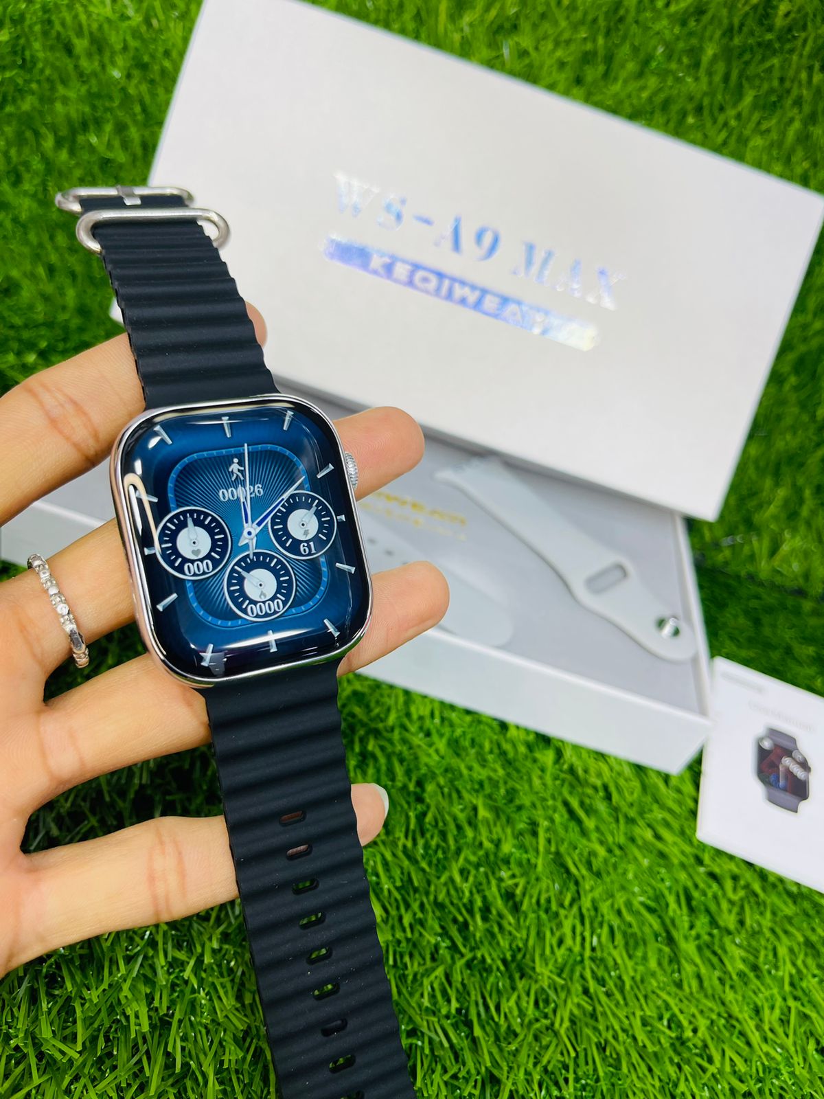 WS-A9 Max Smartwatch - Amoled Elegance