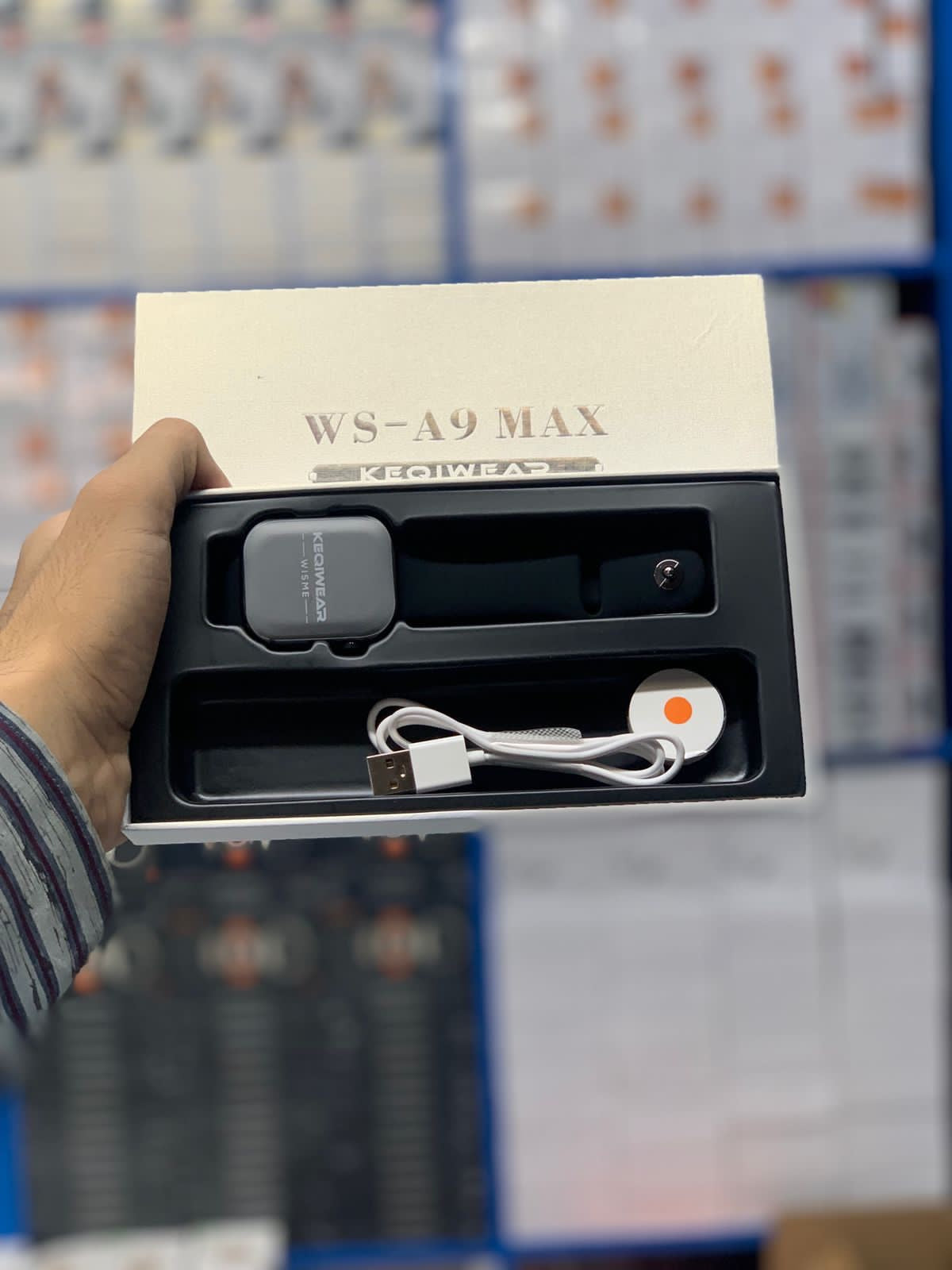 WS-A9 Max Smartwatch - Amoled Elegance