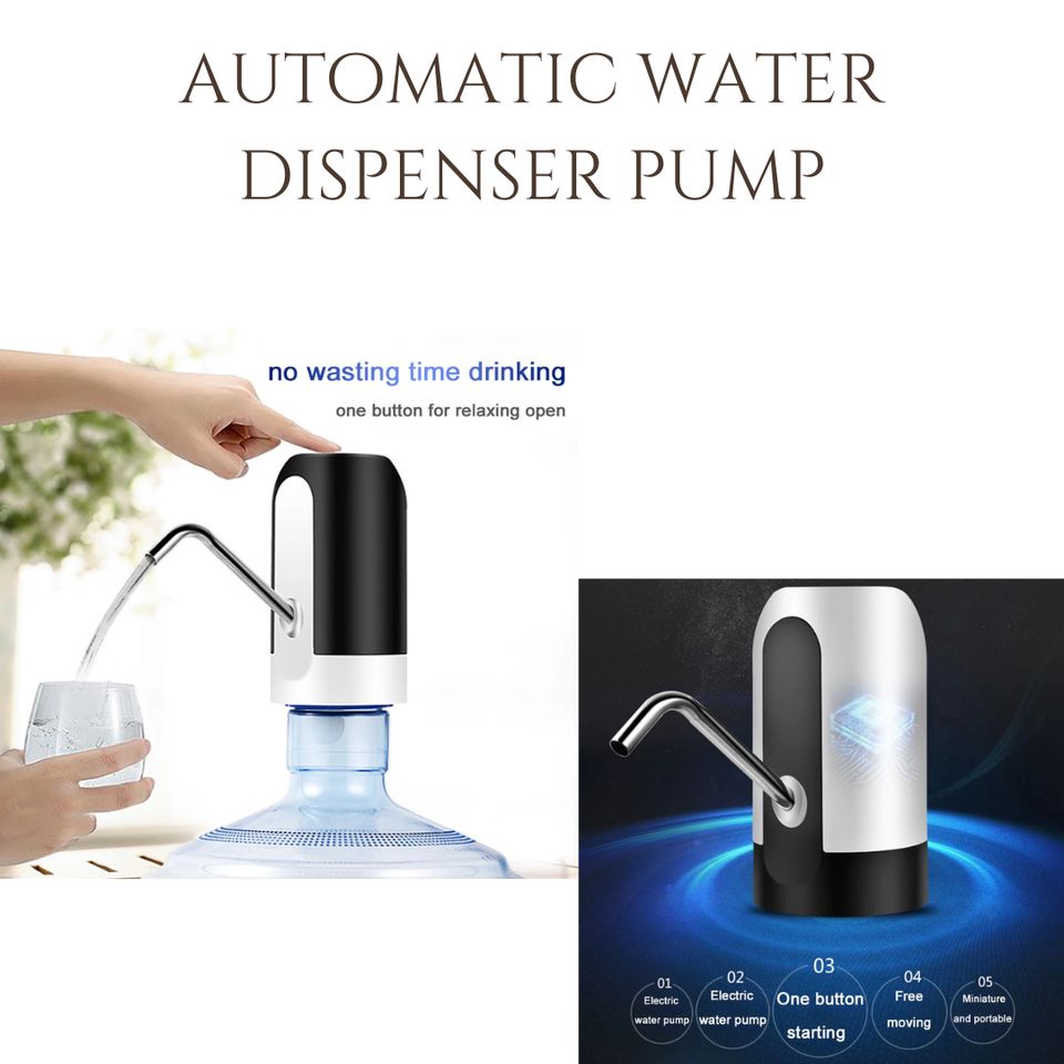 Automatic Rechargeable Water Pump