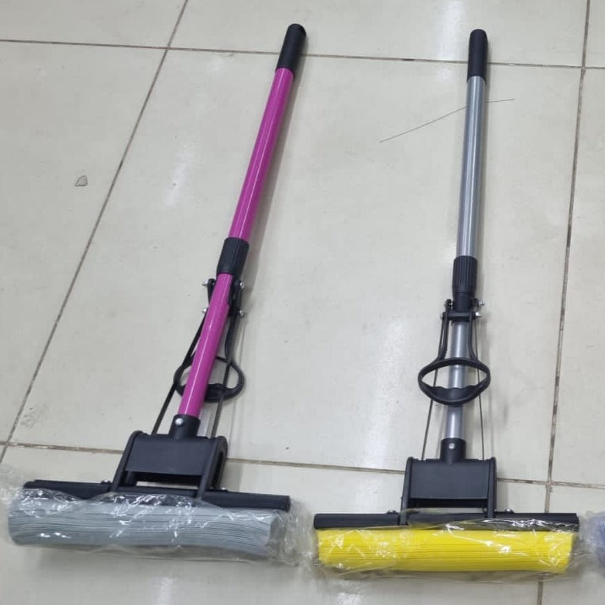 Auto Water Absorb and Squeezing Foamic Mop