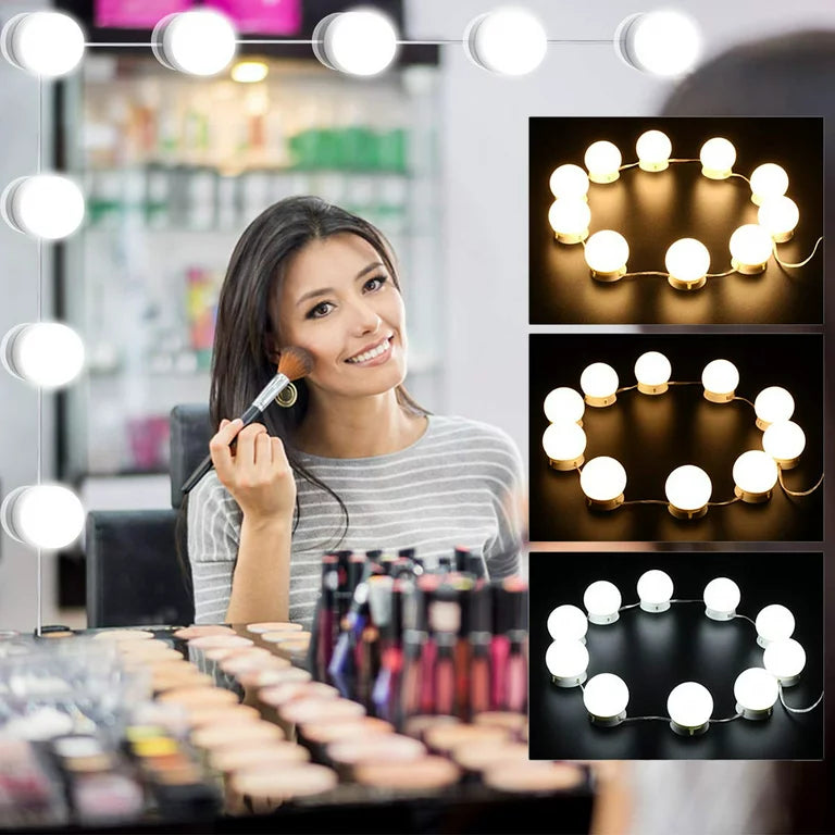 3 Modes Vanity Bulbs (USB Operated)