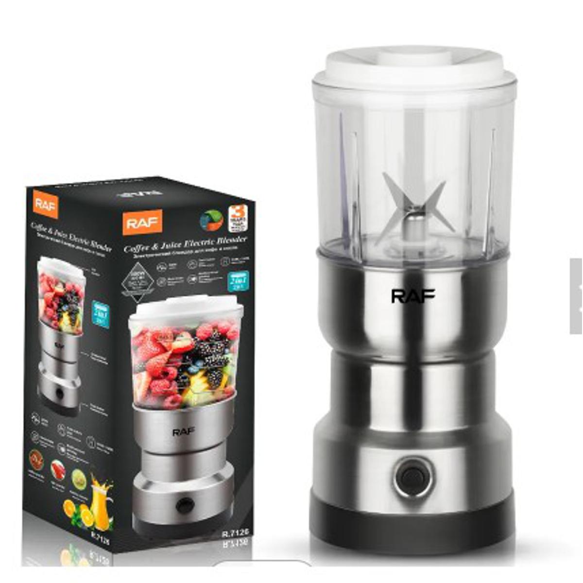 RAF Coffee & Juice Electric Blender - 2 in 1 with 300Watts