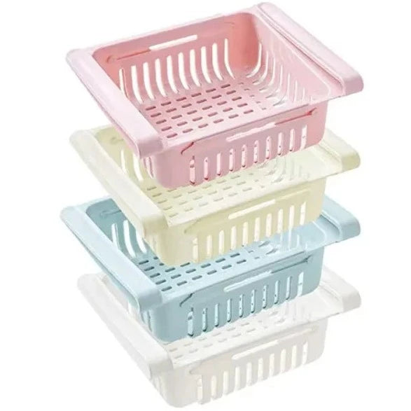Collapsible Fridge Baskets - Set of 3