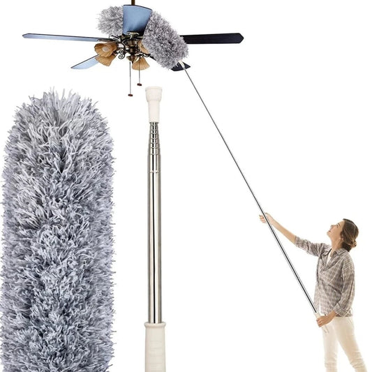 Microfiber Extendable Fan/Wall Duster