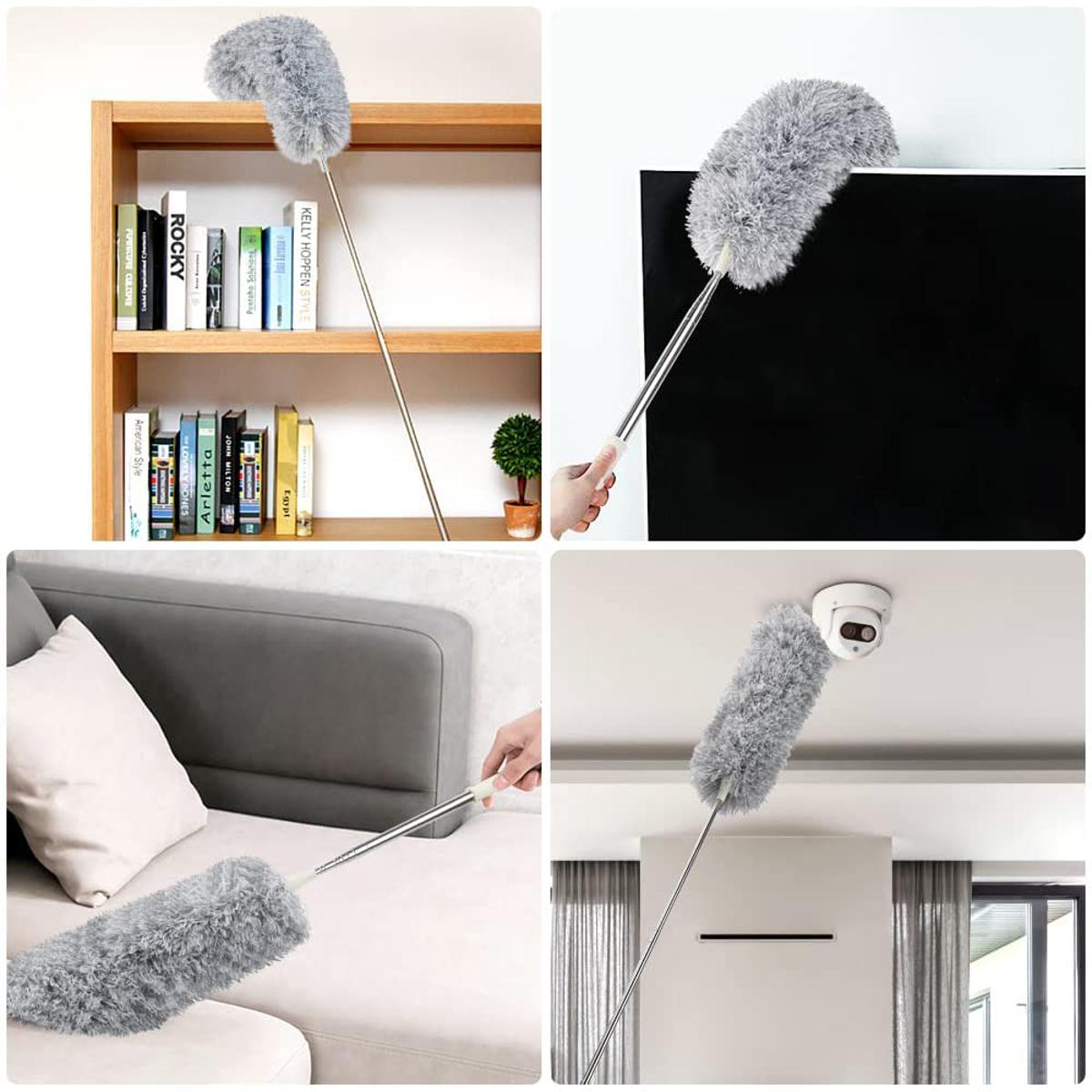 Microfiber Extendable Fan/Wall Duster