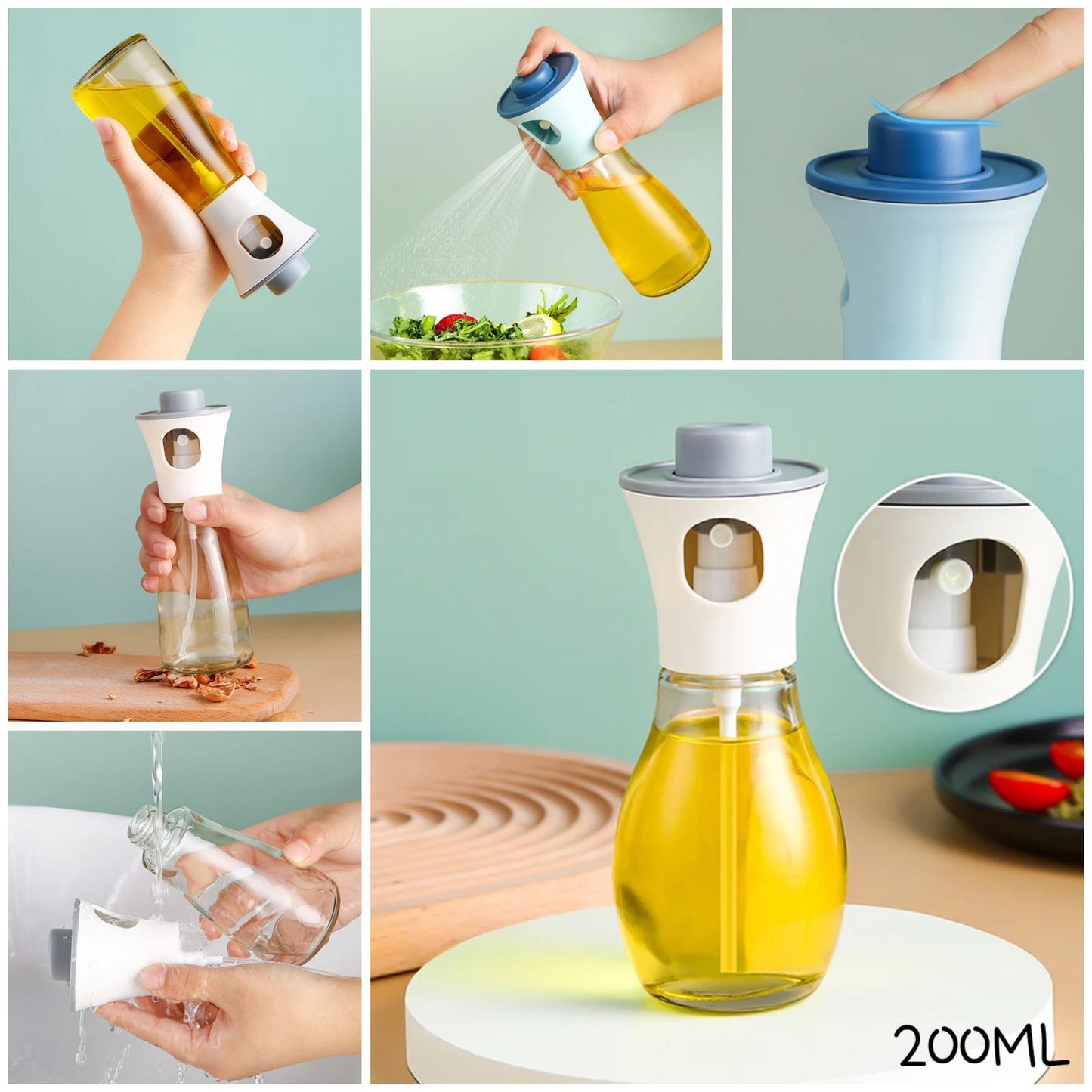 Atomizing Oil Spray Bottle