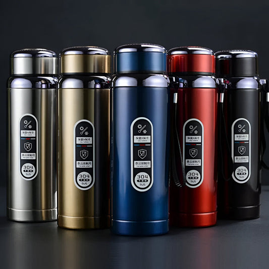 Stainless Steel Hot&Cold Vacuum Flask Water Bottle