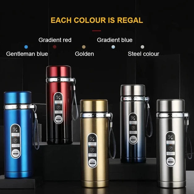 Stainless Steel Hot&Cold Vacuum Flask Water Bottle