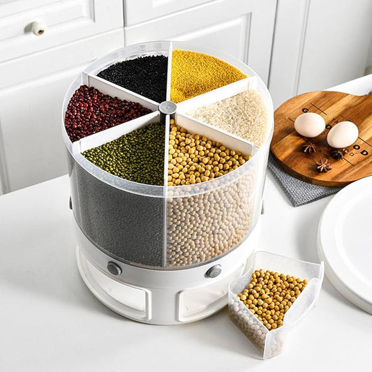 Rotating Rice/Cereal Dispenser