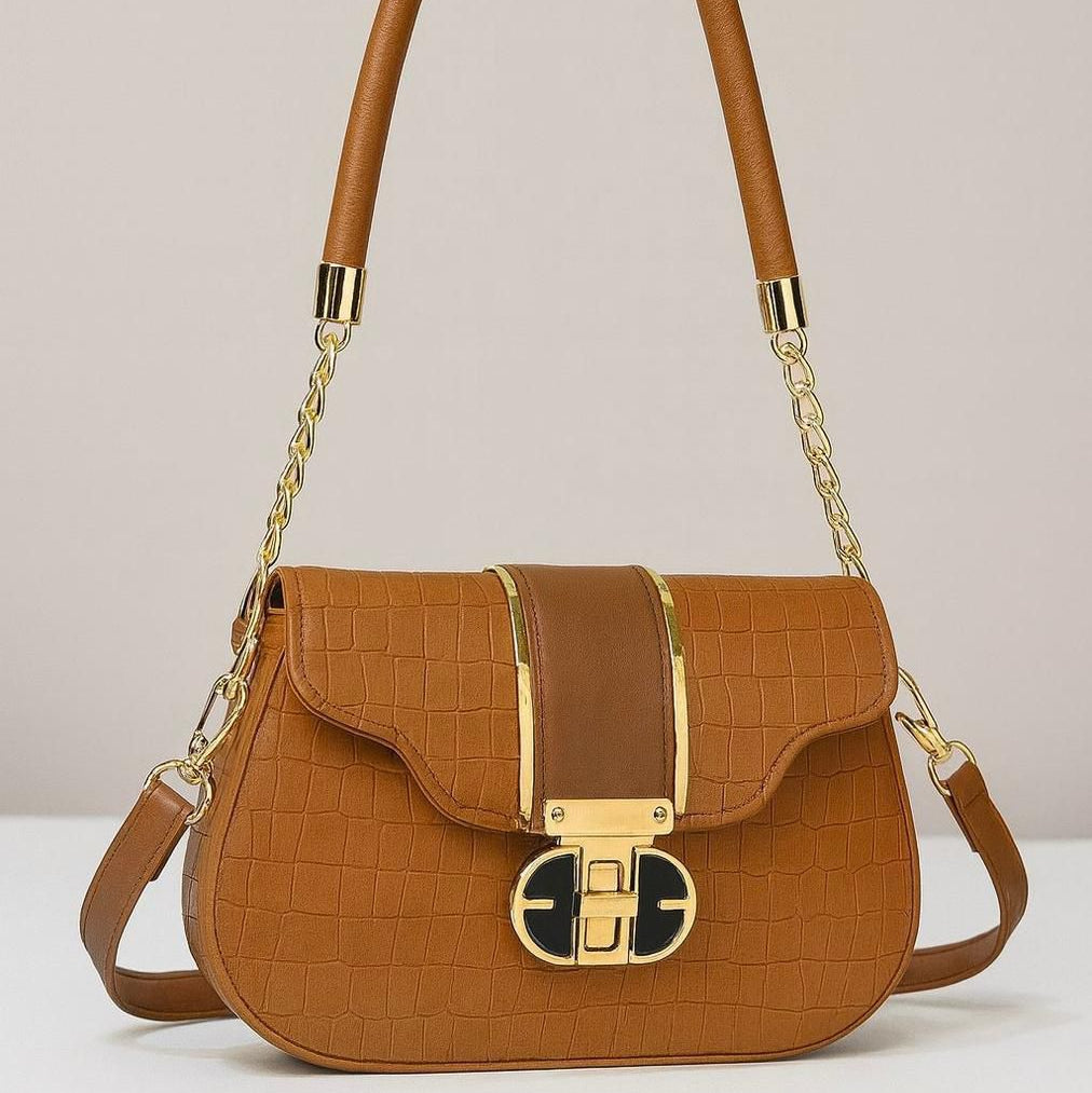 Premium Leather Cross Body Bag
