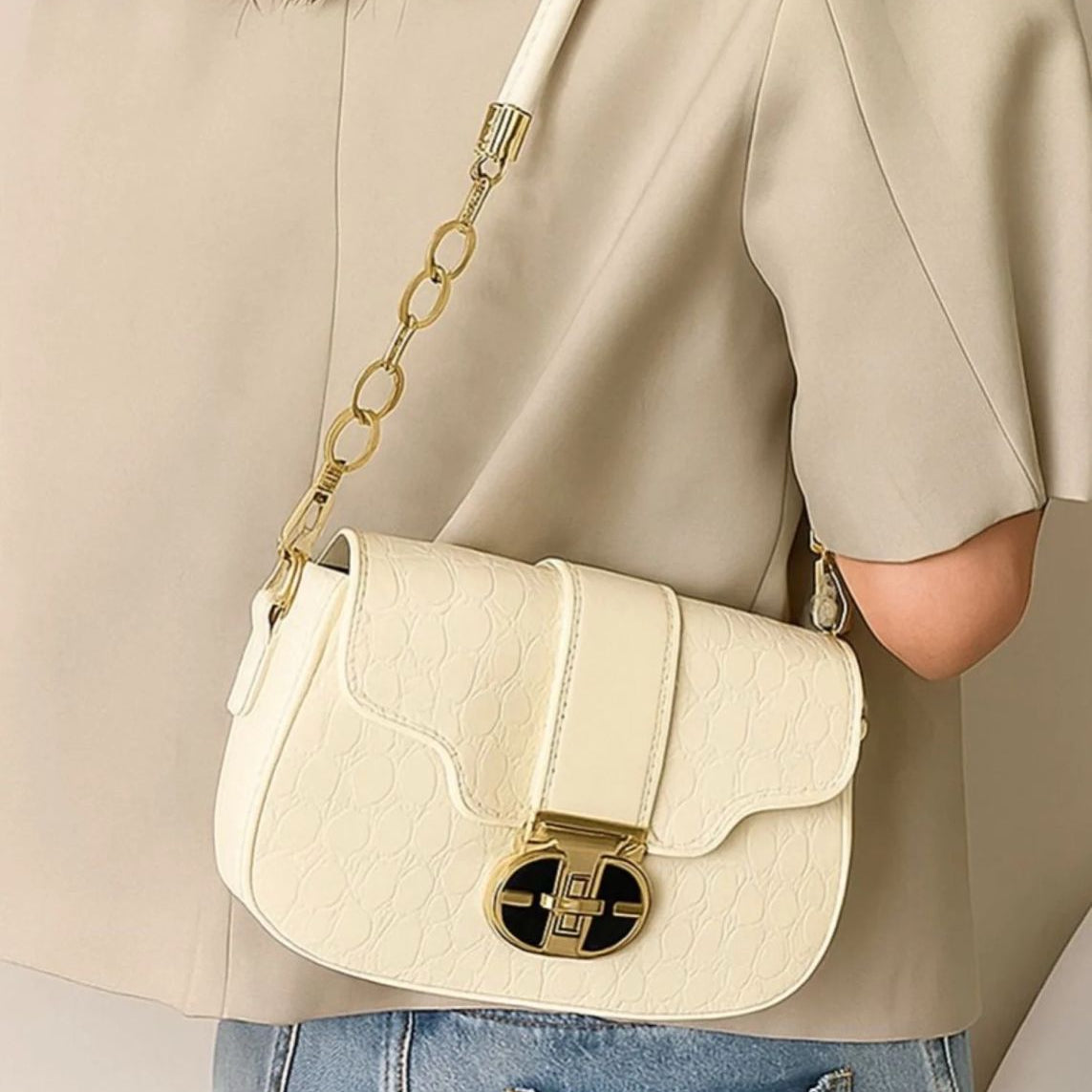 Premium Leather Cross Body Bag
