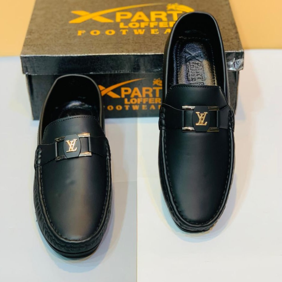 LV Leather Men's Loafer Shoes