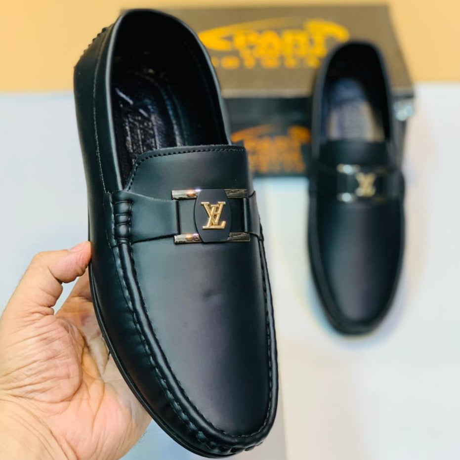 LV Leather Men's Loafer Shoes