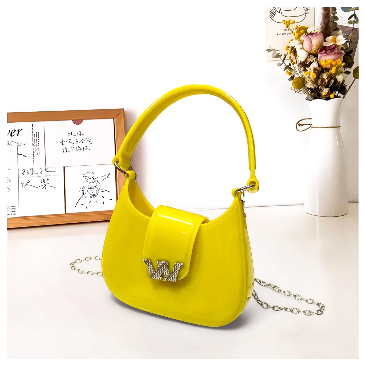 Mini Size Fiber Jelly Fashion Bag