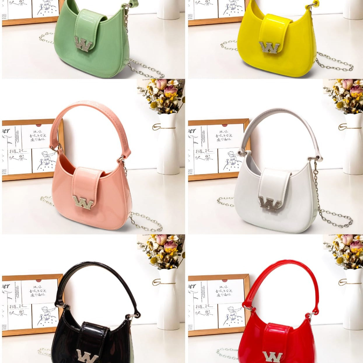 Mini Size Fiber Jelly Fashion Bag