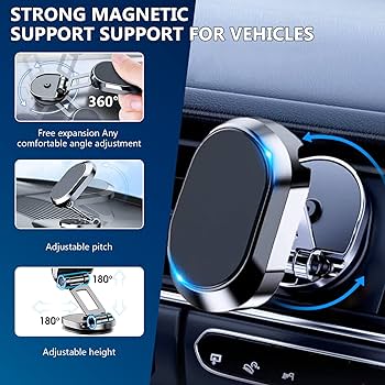 Magnetic Car Foldable Mobile Holder