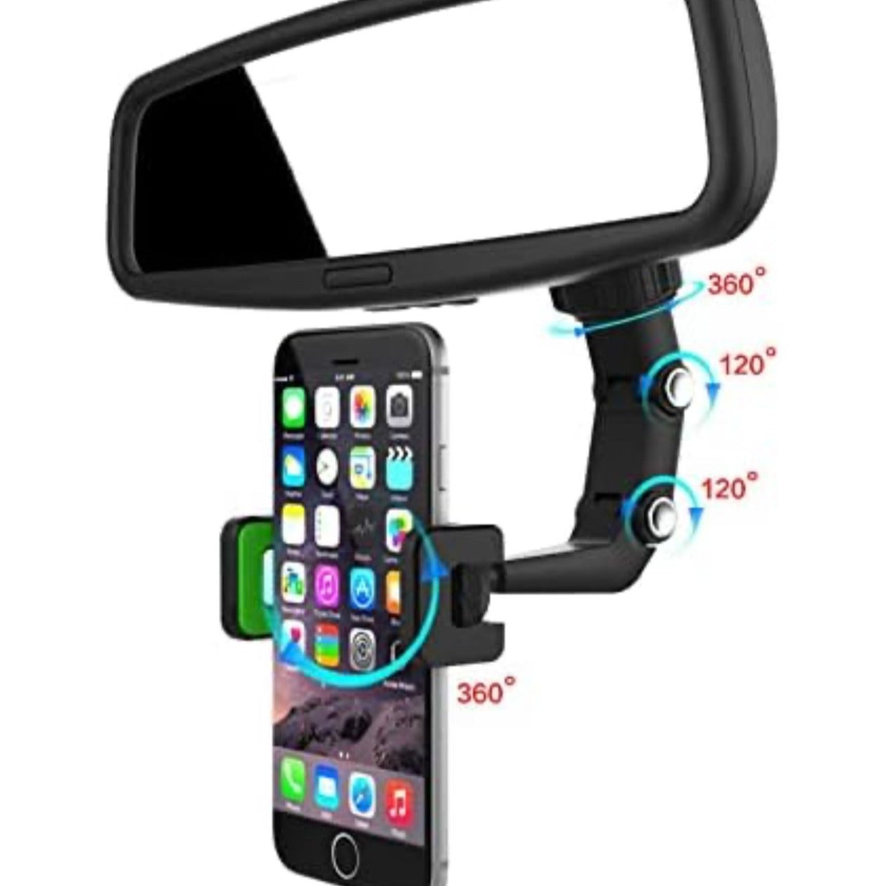 Car RearView Mobile Phone Holder