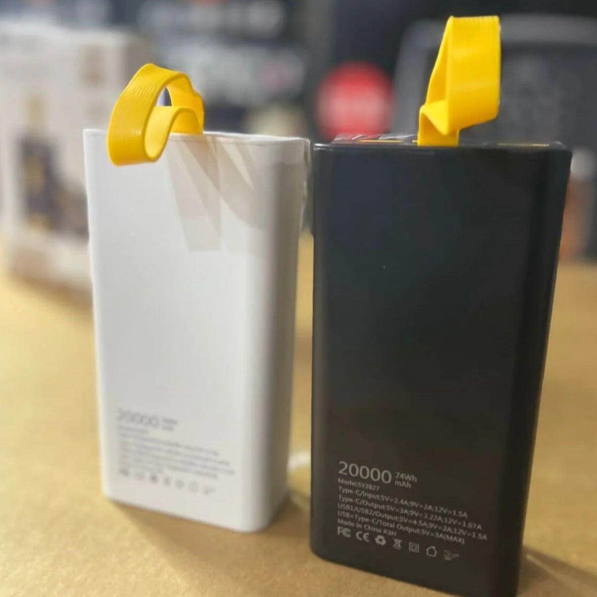 Transparent 20000mAh Fast Charging PowerBank