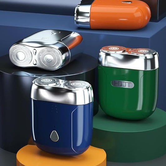 Portable Mini Magnetic Double Head Shaver