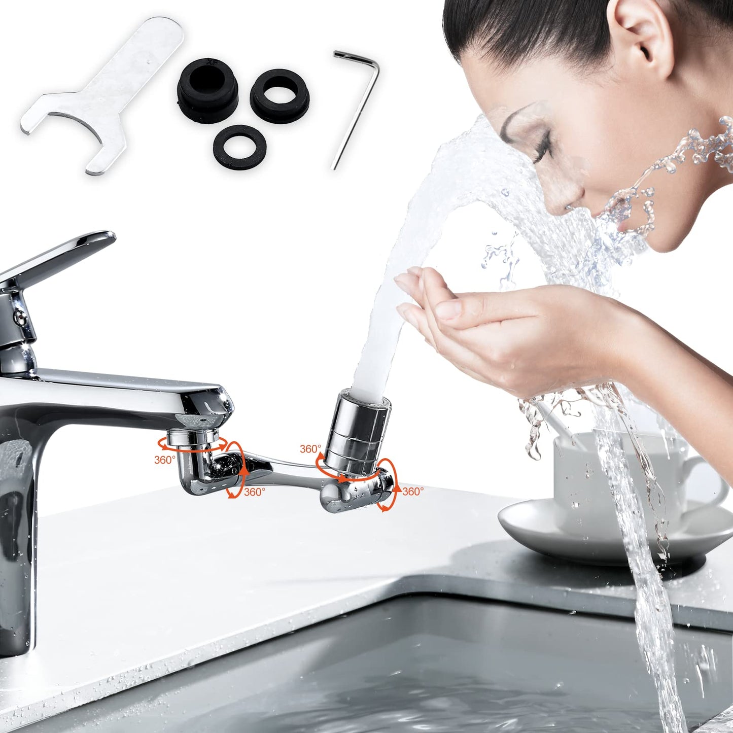 Rotating Faucet Tap