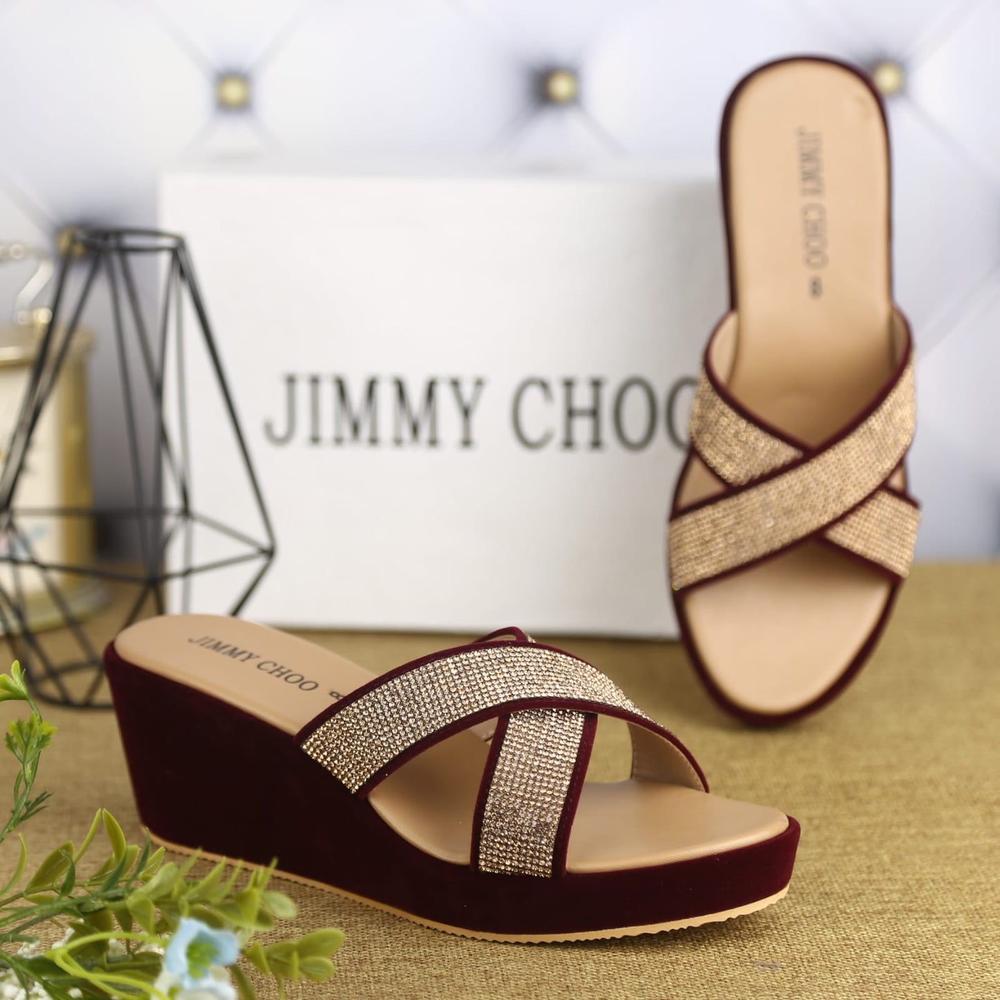 Jimmy Choo Wedge Heels Master Copy