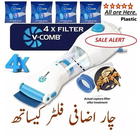 Vcomb Anti Lice Vacuum Electric Machine