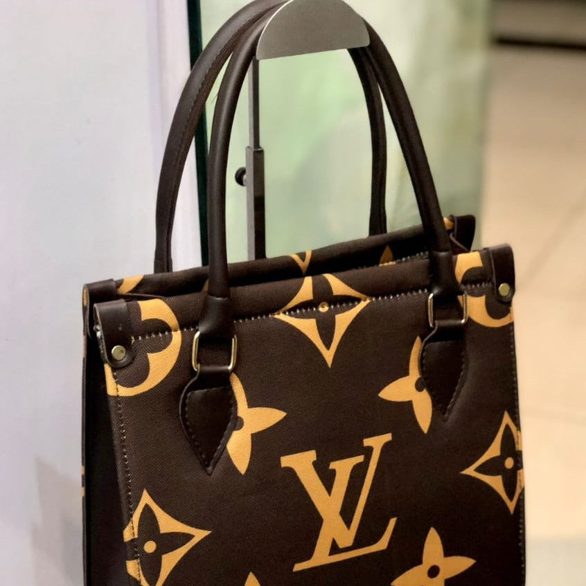 Louis Vuitton-Inspired Women's Huge Size Bag with Long Strap