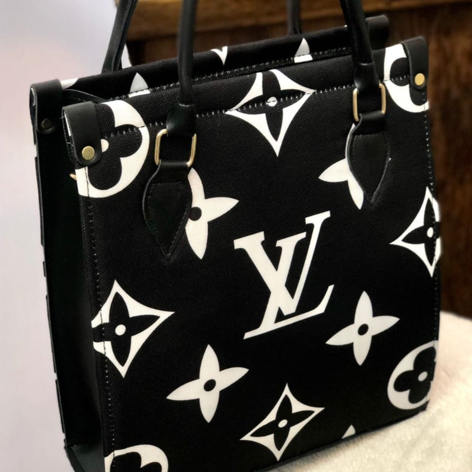 Louis Vuitton-Inspired Women's Huge Size Bag with Long Strap