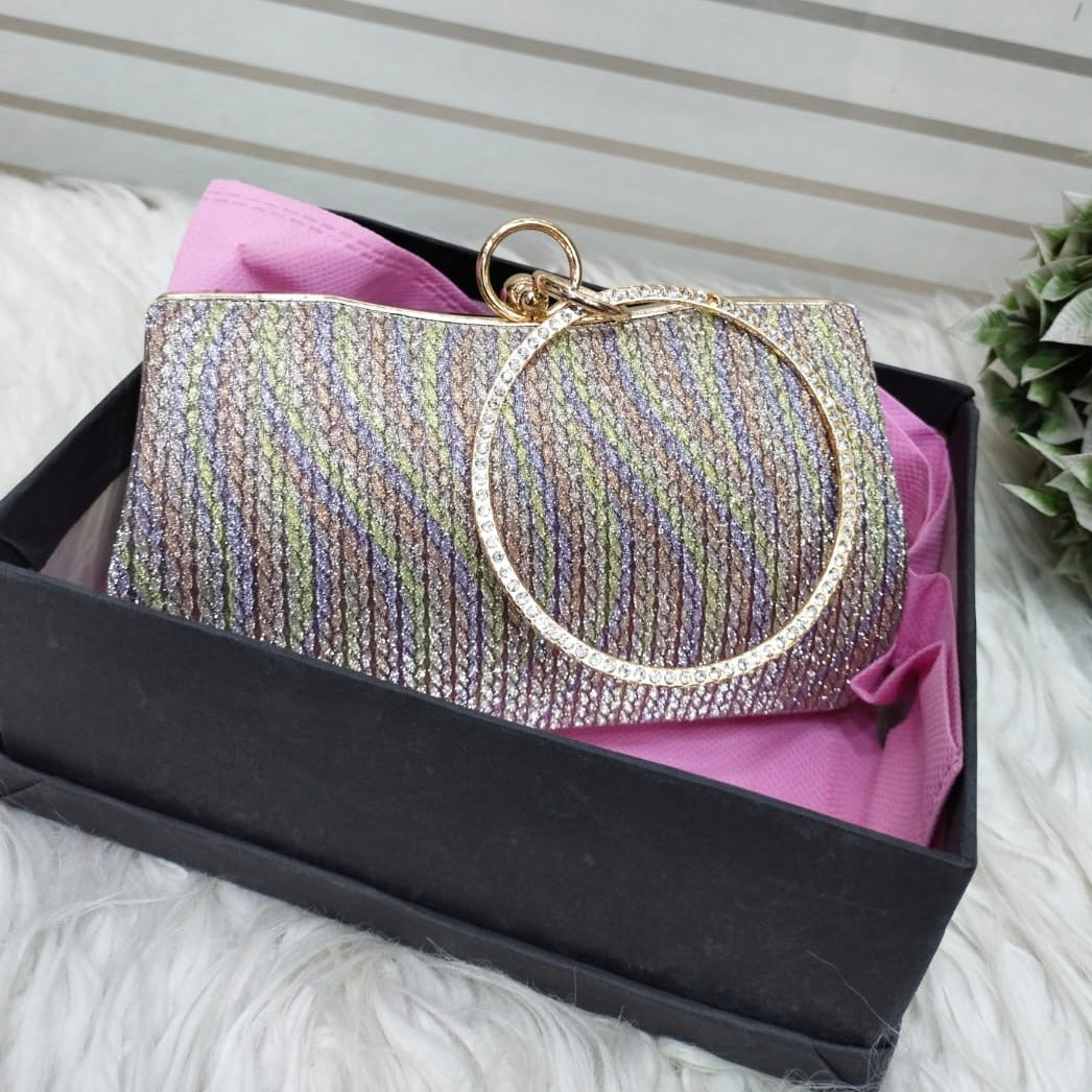 Formal Shimmery Clutch