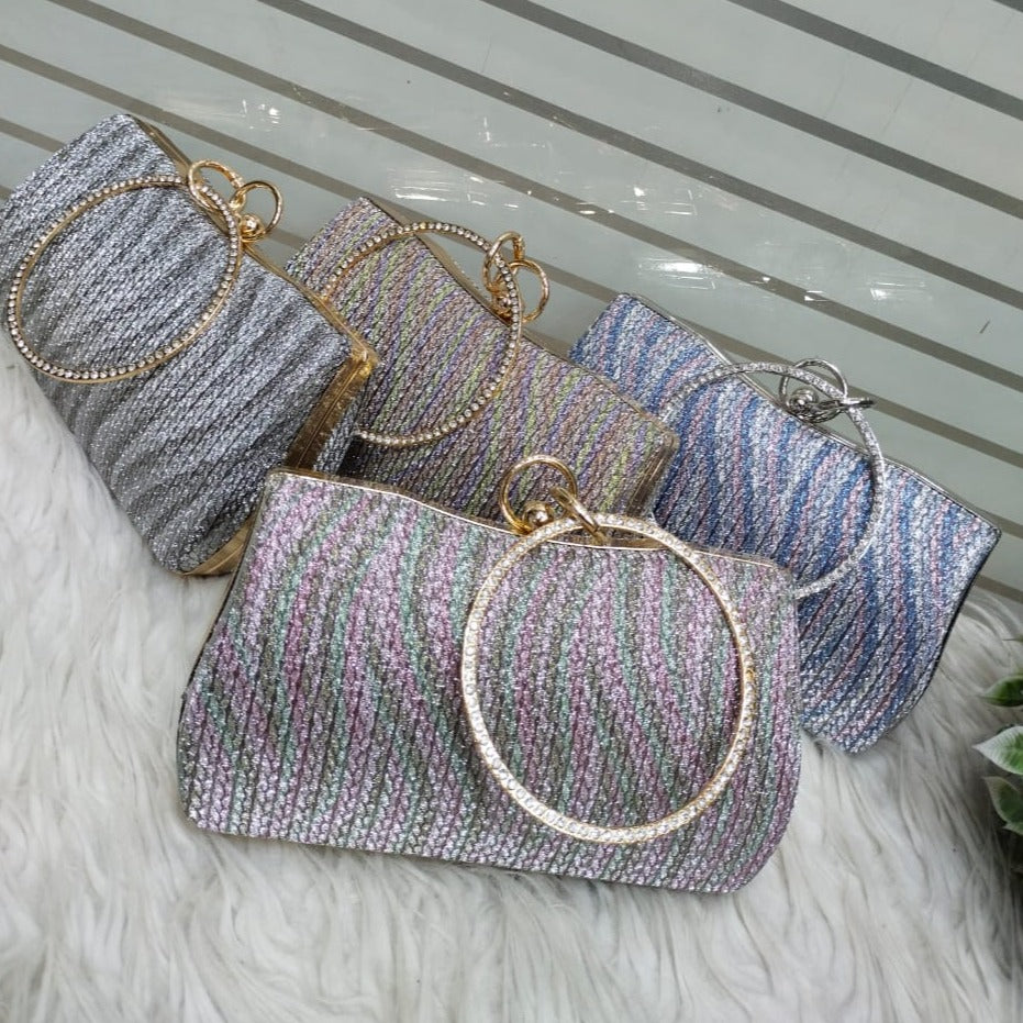 Formal Shimmery Clutch
