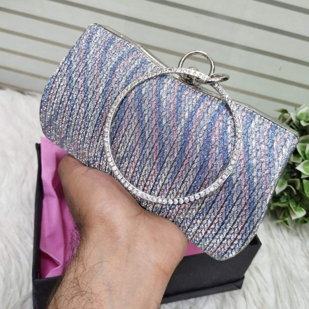 Formal Shimmery Clutch