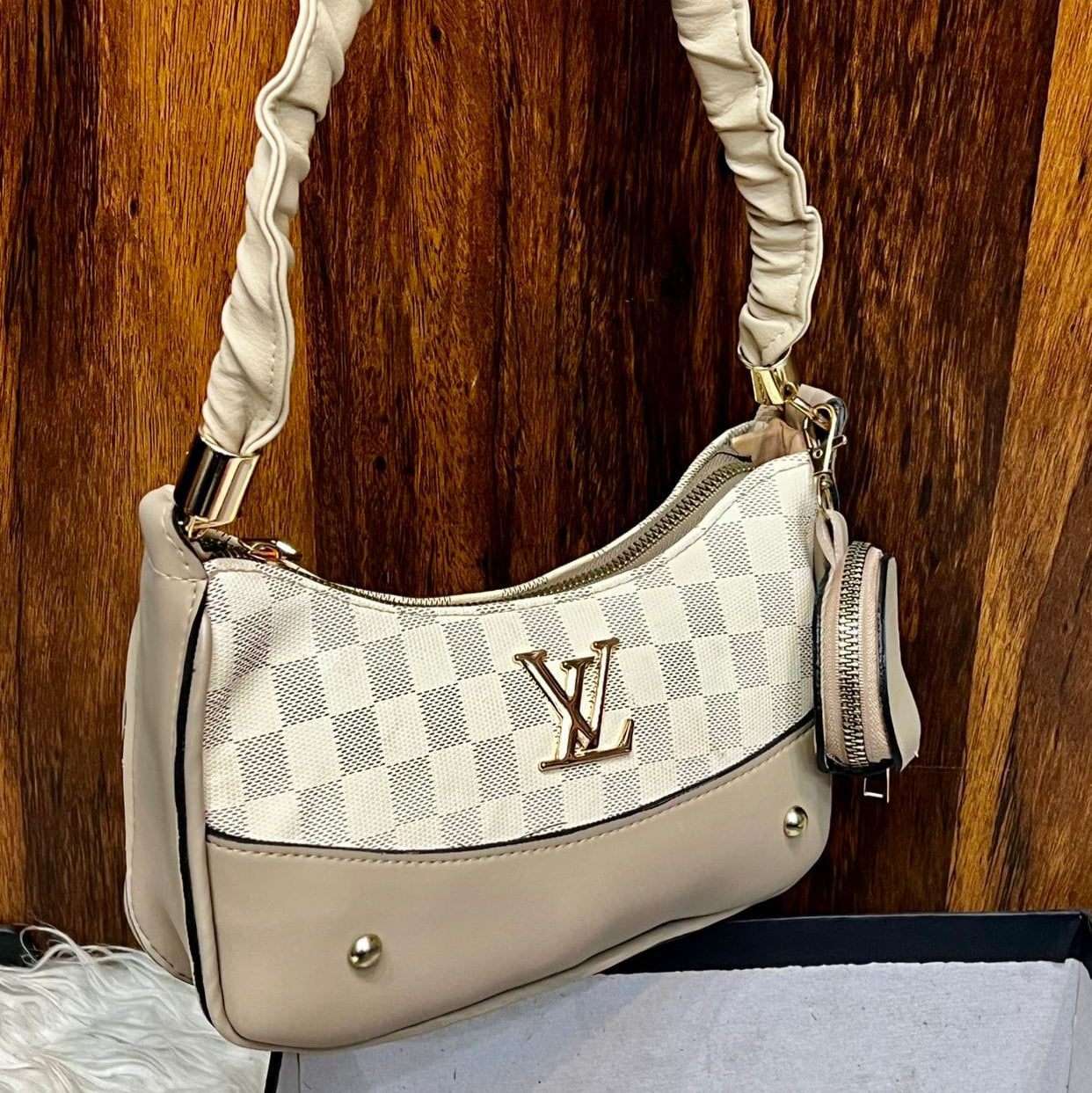 Louis Vuitton Crossbody Bag - with Cute Coin Pouch