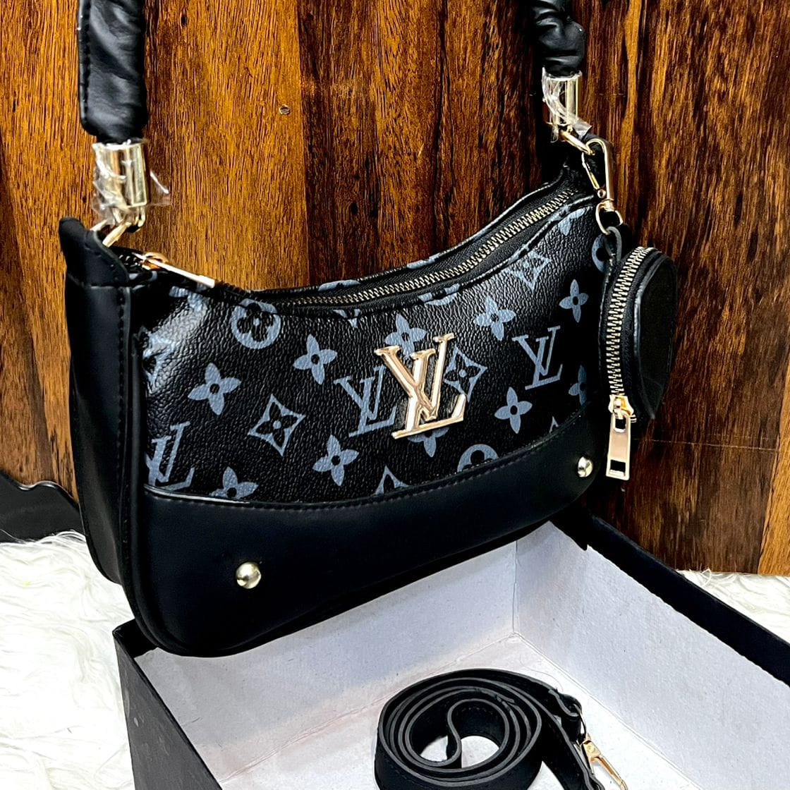 Louis Vuitton Crossbody Bag - with Cute Coin Pouch