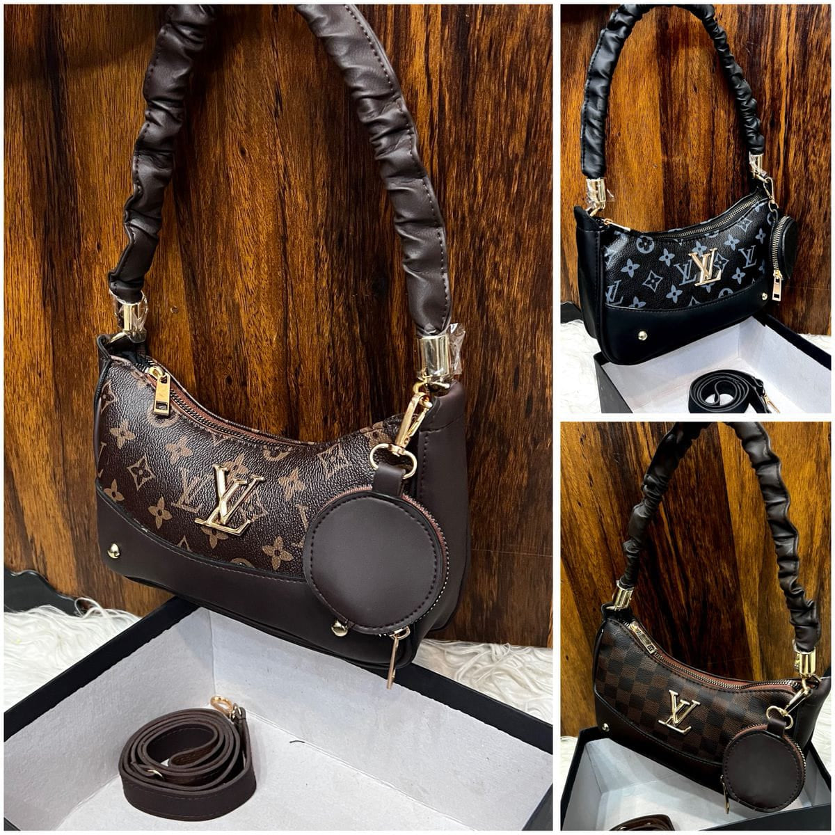 Louis Vuitton Crossbody Bag - with Cute Coin Pouch