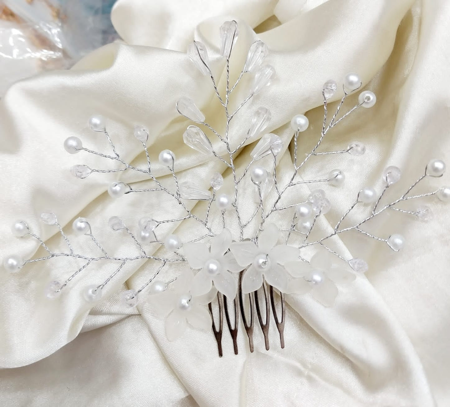 Pearl Hair Brooch