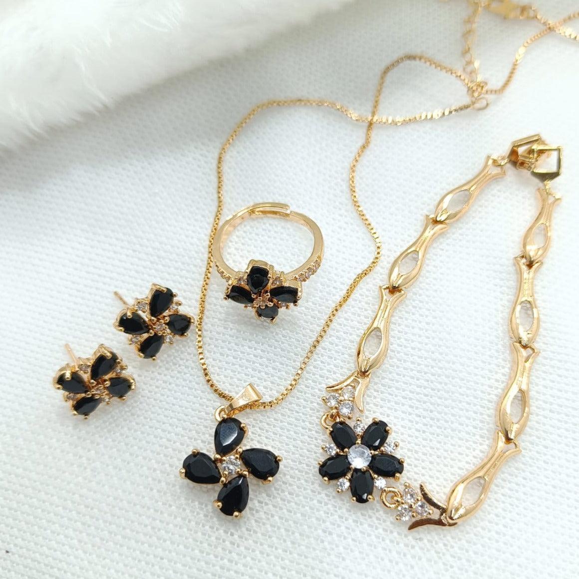 Colorful Zirconia Collection - Vibrant Elegance