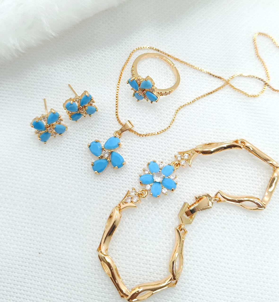 Colorful Zirconia Collection - Vibrant Elegance
