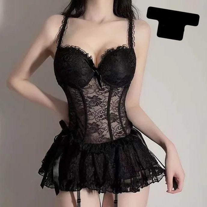 2-Piece Short Nighty Set - Nighty and Panty - Article - R02