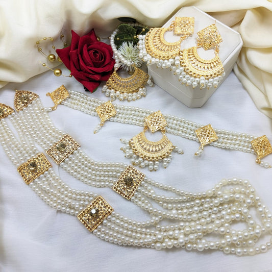 Exquisite Mala Pearl Set