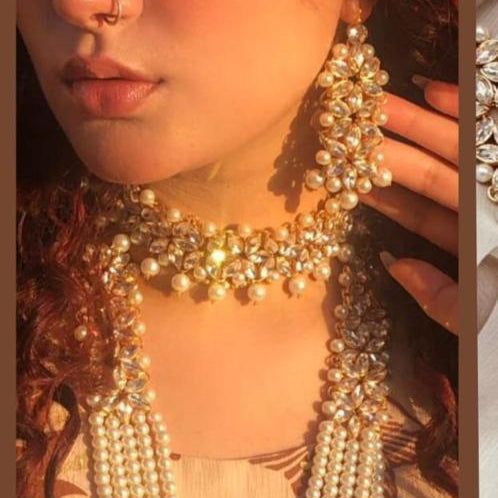 Kundan Mala Set with Pearls